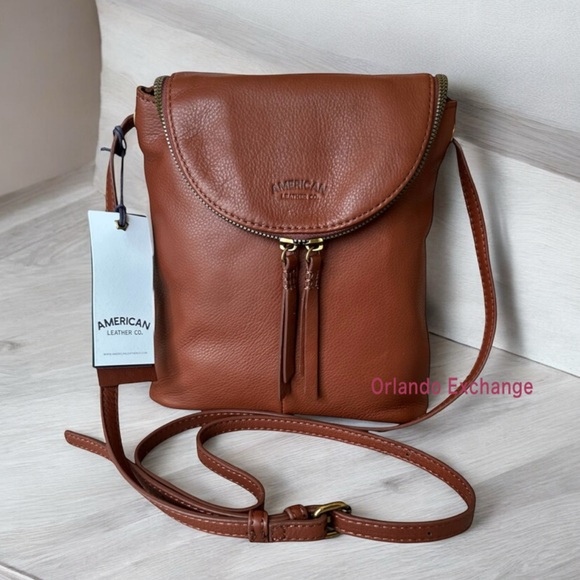 American Leather Co Handbags - American Leather Co. Crossbody Bag